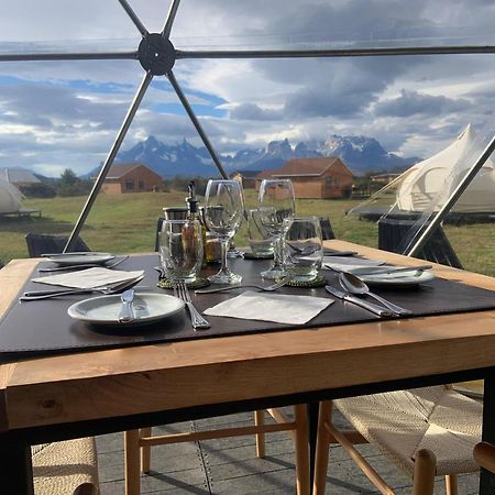 Chilenativo Riverside Camp Torres del Paine National Park 外观 照片
