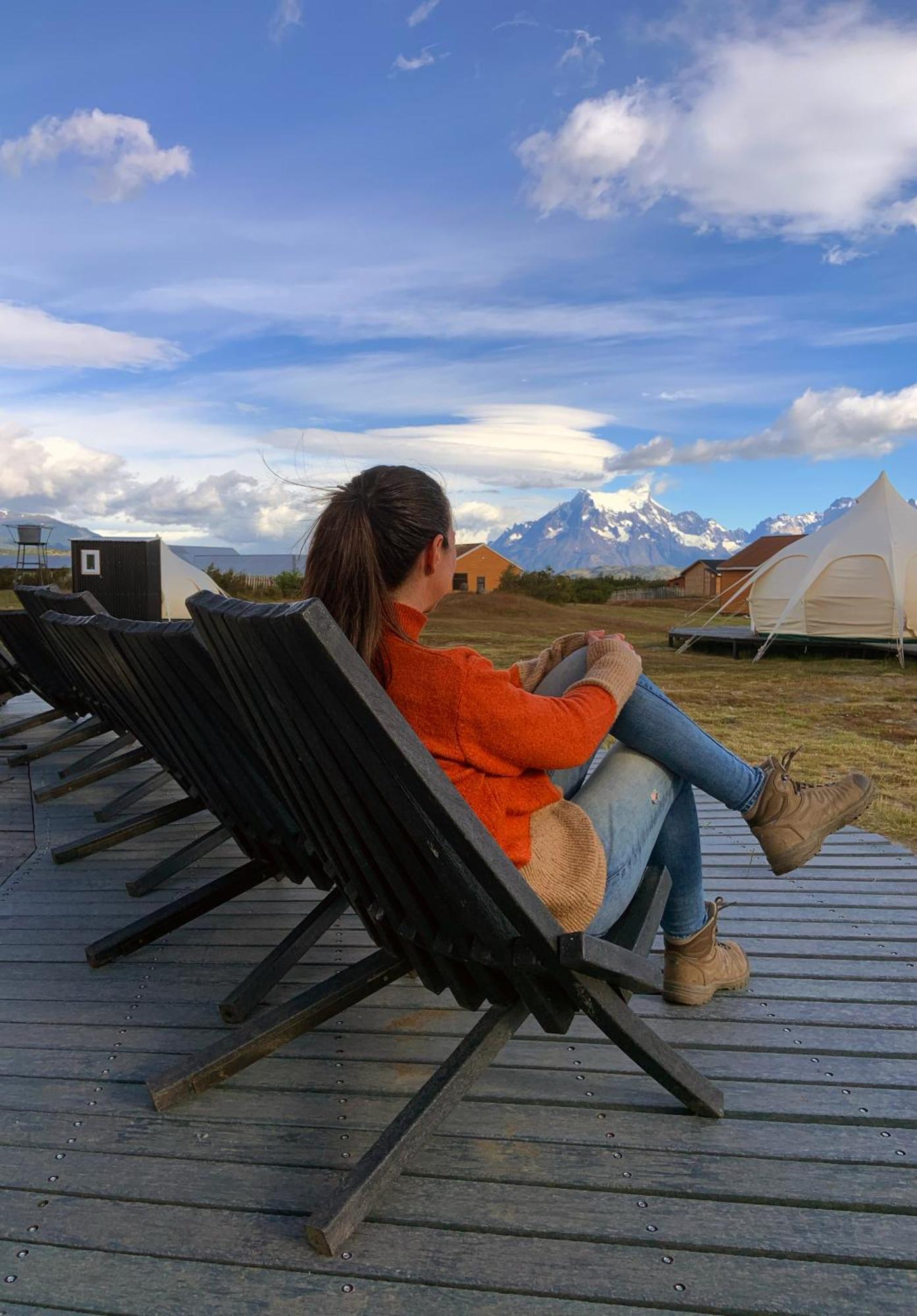 Chilenativo Riverside Camp Torres del Paine National Park 外观 照片